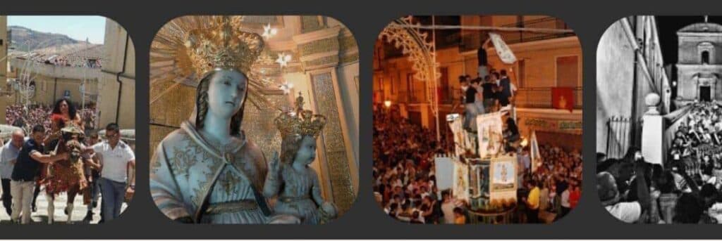 Festa del Monte collage published for the Emigrants' Cilio
